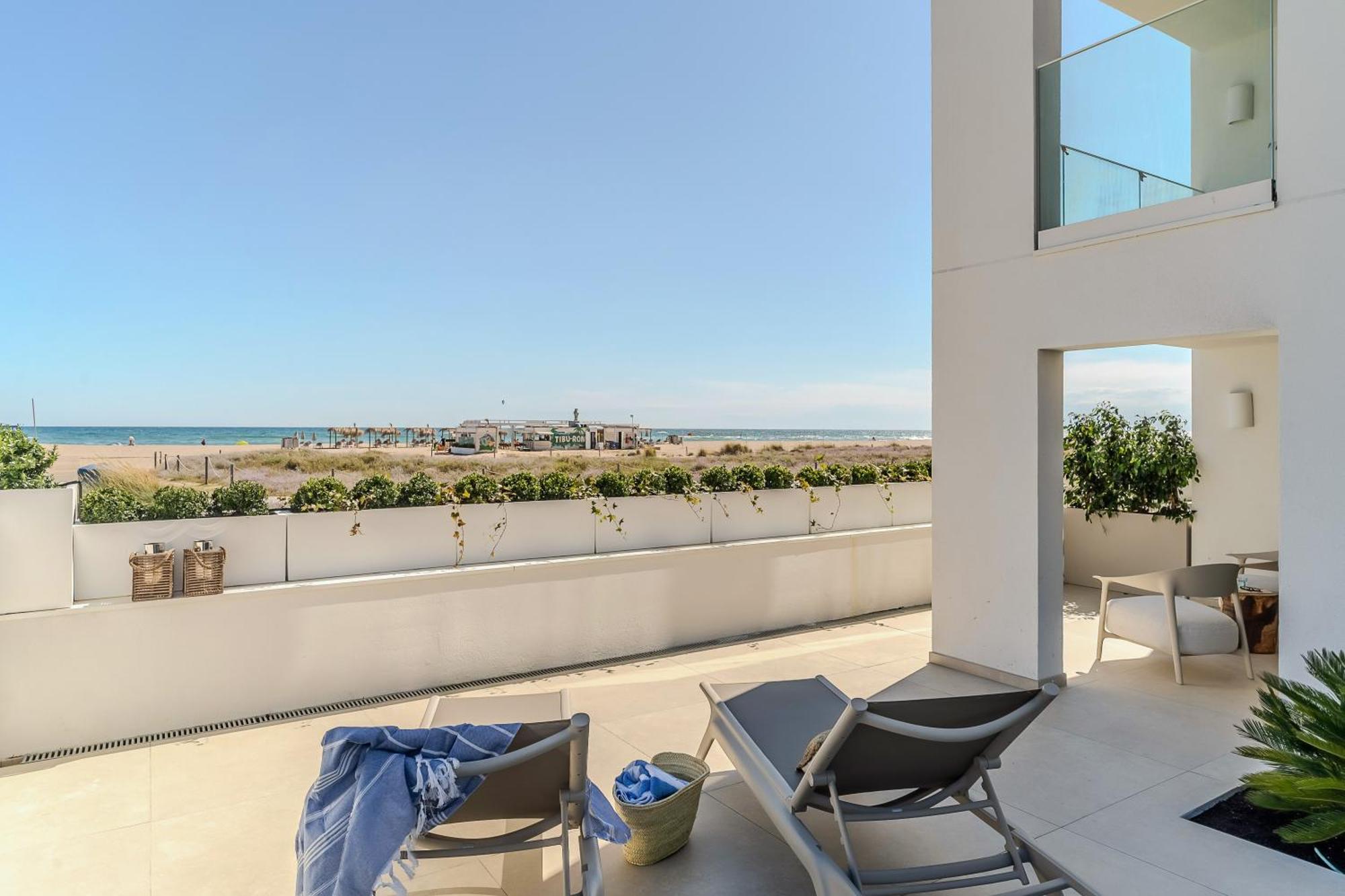 كاستيلديفيلس Apartamentos Azul المظهر الخارجي الصورة